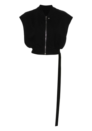 Rick Owens DRKSHDW Babel Tatlin zip-up sweatshirt - Black