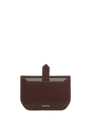LEMAIRE Calepin mirror cardholder - Brown