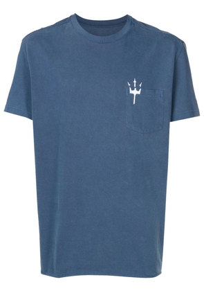 Osklen round-neck short-sleeve T-shirt - Blue