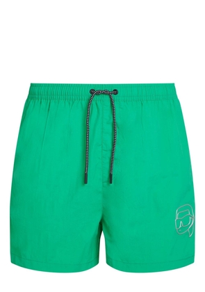 Karl Lagerfeld Ikonik swim shorts - Green