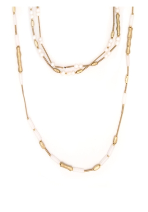 Lenny Niemeyer bead-embellished long necklace - Gold