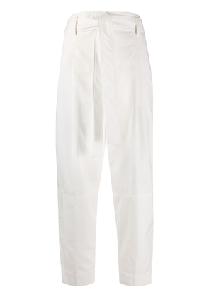 3.1 Phillip Lim foldover-detail cropped trousers - White