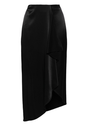 MOSCHINO JEANS asymmetric-hem skirt - Black