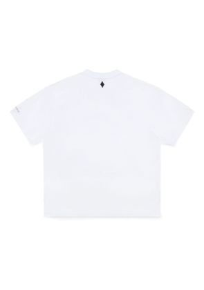 Marcelo Burlon County of Milan slogan-print cotton T-shirt - White