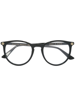Gucci Eyewear circular glasses - Black