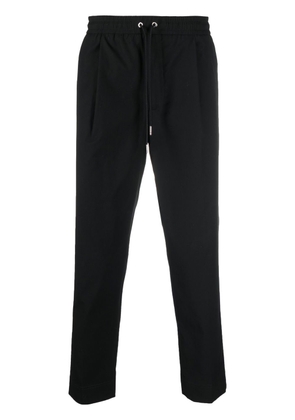 Moncler pleat-detail straight-leg trousers - Black