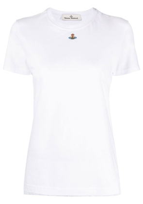 Vivienne Westwood Orb-embroidered T-shirt - White