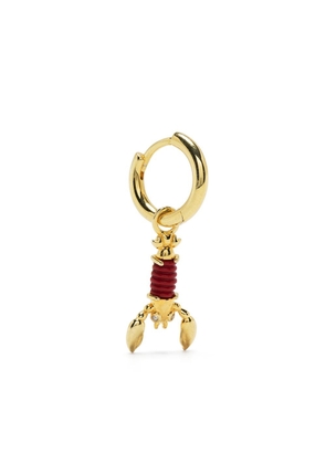 Eshvi single Lobster earring - Gold