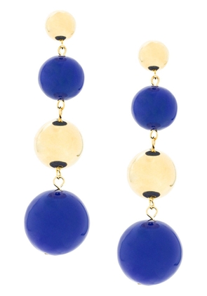 Eshvi ball drop earrings - Blue