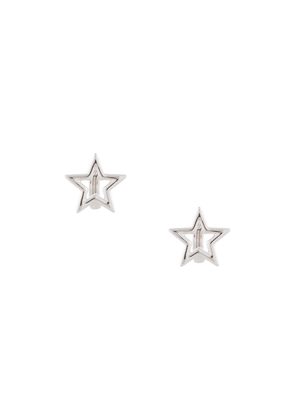 Eshvi star stud earrings - Metallic