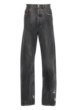 Magliano Unregular Officina distressed jeans - Black
