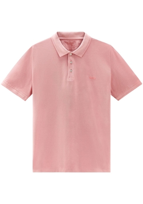 Woolrich Mackinack cotton polo shirt - Pink