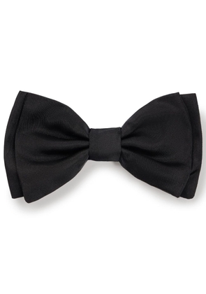 BOSS silk bow tie - Black