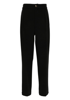 Versace Jeans Couture wide-leg pleated trousers - Black
