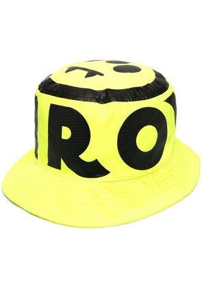 BARROW logo print bucket hat - Green