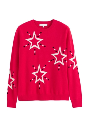 Chinti & Parker Wool-Cashmere Shining Star Sweater