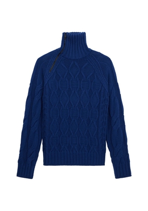 The Kooples Wool Funnel-Neck Sweater