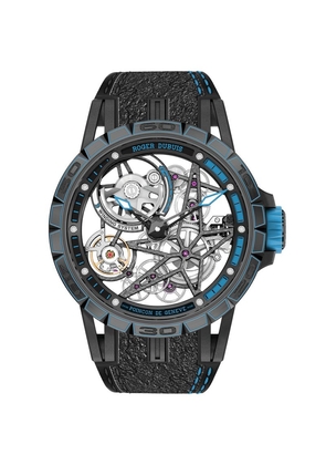 Roger Dubuis X Pirelli Titanium Excalibur Spider Watch 45Mm
