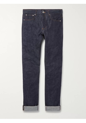 A.P.C. - Petit Standard Slim-Fit Dry Selvedge Denim Jeans - Men - Blue - UK/US 26