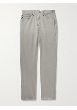 Peter Millar - Ultimate Stretch Cotton and Modal-Blend Sateen Trousers - Men - Gray - UK/US 32