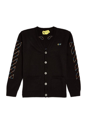 Off-White Kids Embroidered Arrows Cardigan (12 Years)
