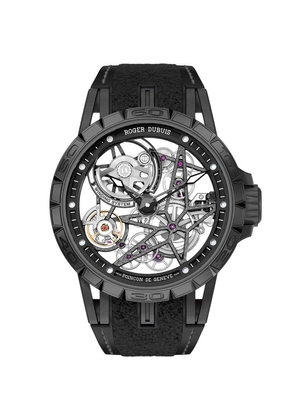 Roger Dubuis X Pirelli Titanium Excalibur Spider Watch 45Mm