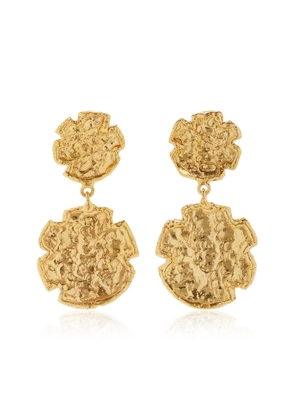 Sylvia Toledano - Swan 22K Gold-Plated Earrings - Gold - OS - Moda Operandi - Gifts For Her