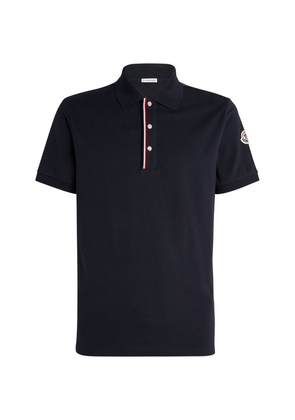 Moncler Cotton Press-Stud Polo Shirt