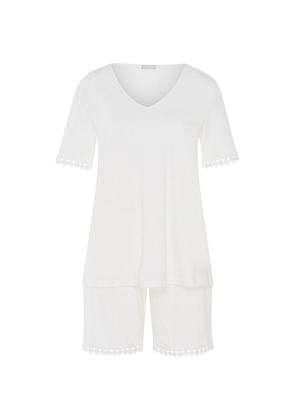 Hanro Cotton Rosa Short Pyjama Set