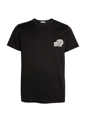 Moncler Cotton Logo-Patch T-Shirt