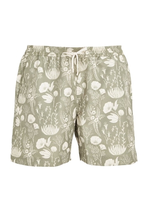 Sunspel Printed Swim Shorts