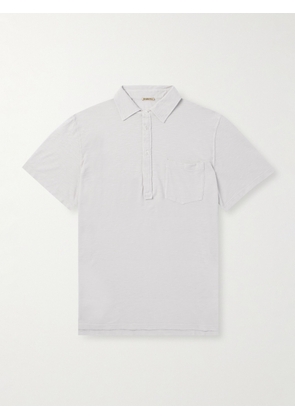 Barena - Spilo Garment-Dyed Cotton-Jersey Polo Shirt - Men - White - S