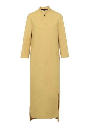 Martin Grant - Cotton-Silk Tunic Dress - Yellow - FR 34 - Moda Operandi