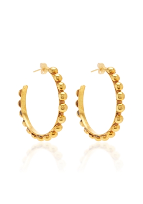 Sylvia Toledano - Tribal Gold-Plated Hoop Earrings - Gold - OS - Moda Operandi - Gifts For Her