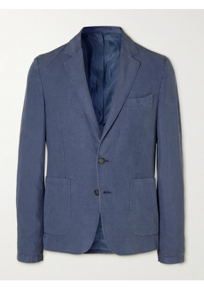 Officine Générale - Nehemiah Garment-Dyed Lyocell-Blend Suit Jacket - Men - Blue - IT 46
