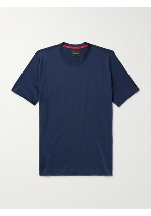 Kiton - Cotton-Jersey T-Shirt - Men - Blue - S