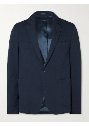 Officine Générale - Nehemiah Cotton-Seersucker Suit Jacket - Men - Blue - IT 44