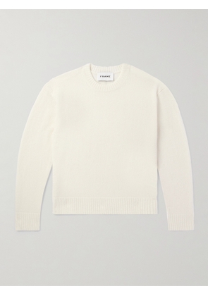 FRAME - Cashmere and Silk-Blend Sweater - Men - White - S