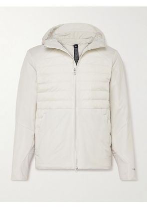 Lululemon - Down For It All Slim-Fit Quilted PrimaLoft® Glyde™ and Stretch-Jersey Down Jacket - Men - Neutrals - S