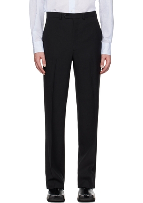 Husbands Black Tailored Trousers