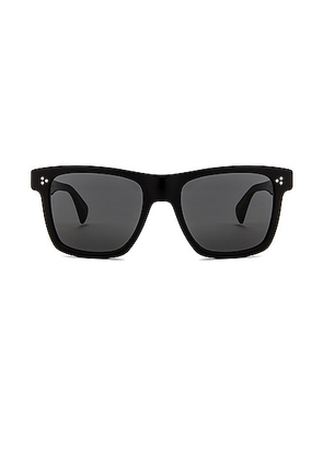 Oliver Peoples Casian Sunglasses in Black - Black. Size all.