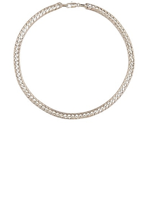 LAURA LOMBARDI Piatta Necklace in Silver - Metallic Silver. Size all.