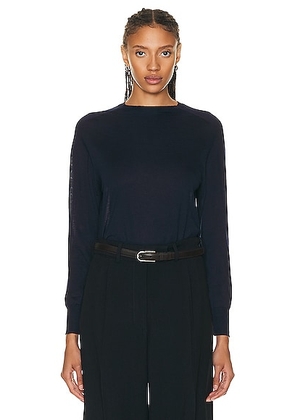 The Row Elmira Top in Royal Blue - Navy. Size M (also in XL).