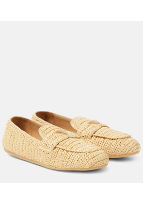 Prada Crochet loafers
