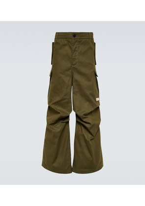 Marni Cotton-blend gabardine cargo pants
