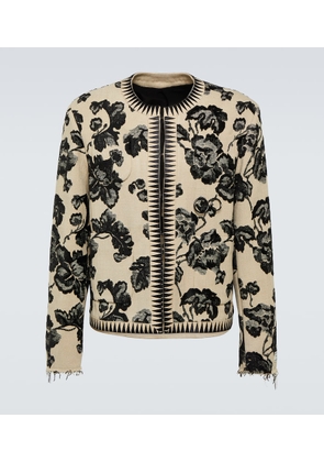 Undercover Floral jacquard jacket