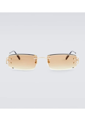 Cartier Eyewear Collection Signature C de Cartier rectangular sunglasses