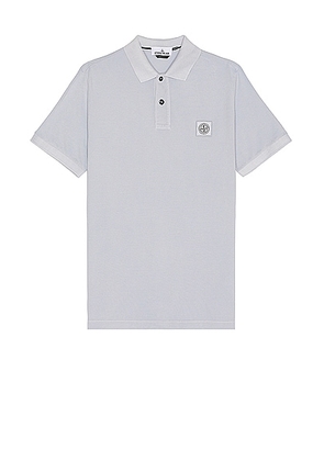 Stone Island Polo in Sky Blue - Blue. Size S (also in XL/1X).
