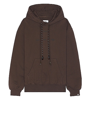 adidas by Song for the Mute Hoody in Brown - Brown. Size L (also in M, S).
