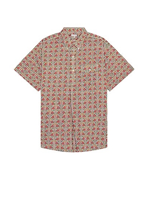 Engineered Garments Popover Bd Shirt in Orange & Green - Rust. Size M (also in ).